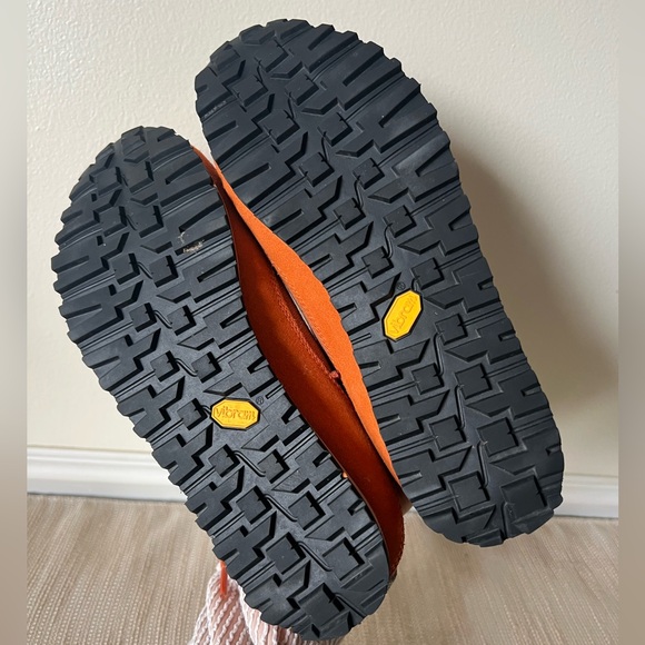 Vintage Asolo Classic Women's Sz US 7.5 Hiking Trail Mountain Shoes Orange - Picture 4 of 16